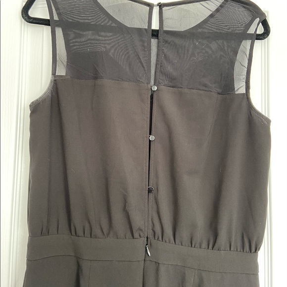 Beautiful black ladies jumpsuit, mess neckline - Picture 2 of 4